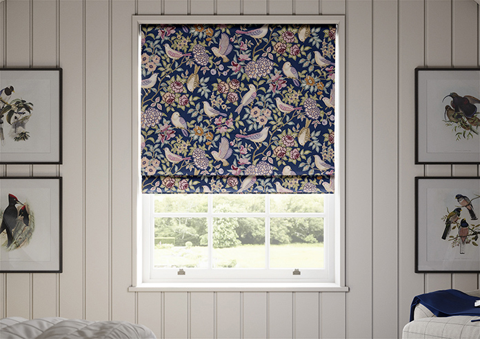 Heritage, Midnight - Twist&Fit Roman Blind - Image 3